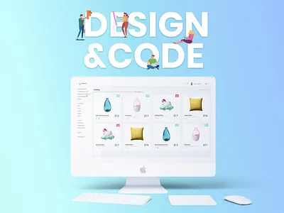 lllustration for landing page design illustration web website