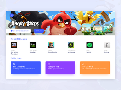 App Store Redesign app app design app store apple application branding cards concept design icon illustration osx redesign store typography ui ux web