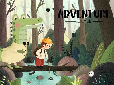 Adventure2 design illustration poster