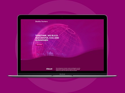 Website Design for Shahila Partners branding card clean creative design layout material colors material design minimal minimal web design minimal website personal branding responsive design responsive layout typography web web design website