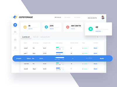 storage date web01 data design pc storage ui web