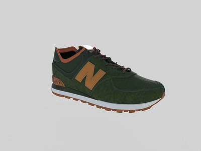 Shoes Model 2d art 3d art 3ds max branding design game art high poly logo low poly model photoshop unity3d vector