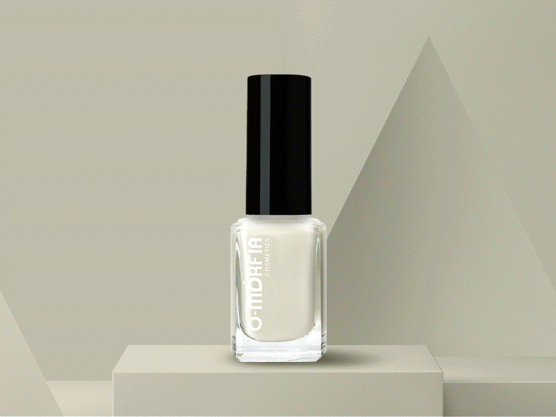 Nail Polish packaging - O-morfia Cosmetics animation branding colors cosmetics design gif greece logo nailpolish package design packaging social media social media post