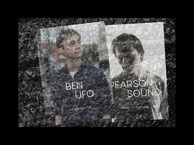 Hessle Audio posters clean concept fashion photo poster promo typography