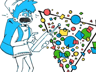 "Oops" adobe applepencil brand character design hike one hiker illustration ipadpro oops procreate procreateapp visual