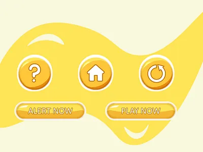 Buttons app button design flat gradient icon illustration minimal vector