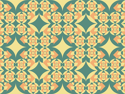 Exploration No. 6 — Stunned by Paparazzi color color theme color theory design graphic design illustration illustrator minimal pattern pattern a day pattern art simple vector vector illustration