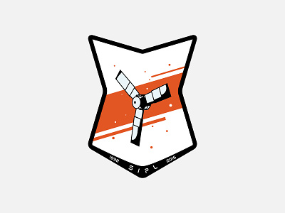 SIPL Space Program Badge - 2016 art badge black branding brown design galaxy graphic icon illustration logo nasa satelite sticker ui vector