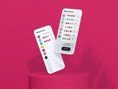 Mastermind game mobile responsive ux ui