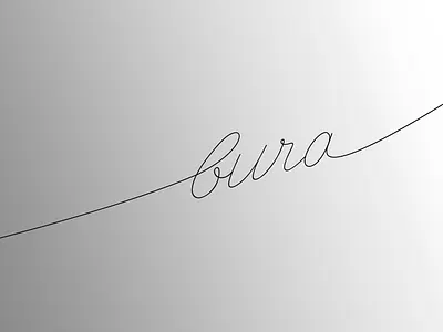 Bura (Gale) graphic design logo logotype minimalistic