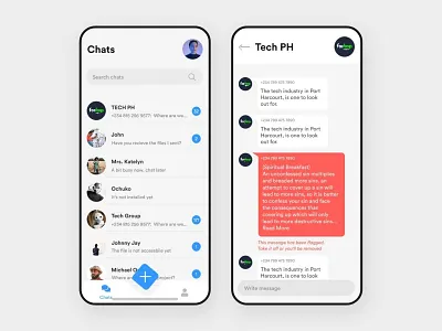 Messaging App adobexd design dribbble iphone ui ui design ui designer uidesign uidesigner uiux