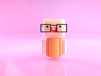 Puttus The Lititle Guy 3d blender cartoon minimalist modeling