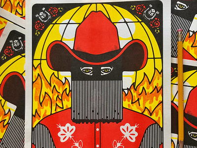 Orville Peck at Third Man flyer orville peck riso third man