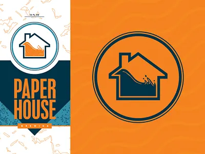 Paperhouse Brewing beer branding