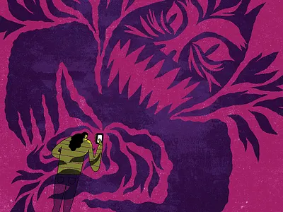 Social Media Harassment editorial illustration harassment illustration social media teenagers