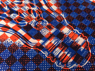 Risograph Tests 2d color digital painting illustration ipad pro light bulb print printmaking prints procreate riso risograph