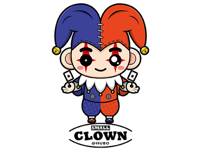 Cartoon character-CLOWN ai design illustration ui
