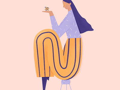 Curiosity curiosity descover editorialillustration illustration pattern procreate texture uidesign uxdesign webillustration