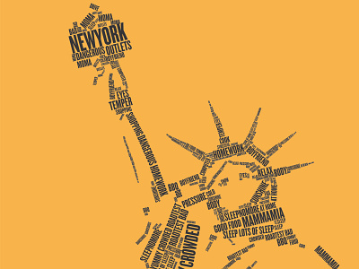 New York Impression design graphic art graphic design illustration typogaphy