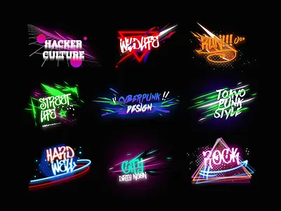 Neon Graffiti branding digitalgraffiti dribbbleshots glowingtext graffititypography graphic design motion graphics motiongraphics neonglow retrofuturism typographyinspo urbandesign vibrantdesign