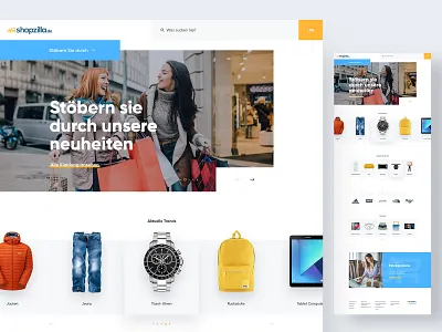 Shopzilla Redesign brands discovery ecommerce homepage landing page shop shopping shopzilla web webshop website