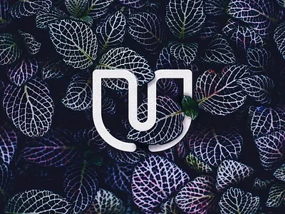 Letter U letter letter a logo letter expoloaration letter u minimal