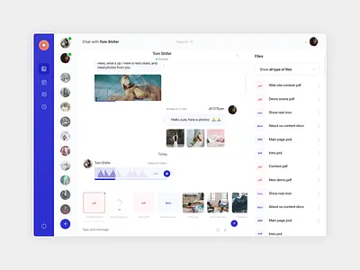 Taskwell chat page app chat chat app dashboard interface task app task flow task list task management tasks ui ux