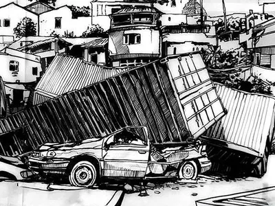 MS050 Ink Layer artwork drawing handmade illustration quality