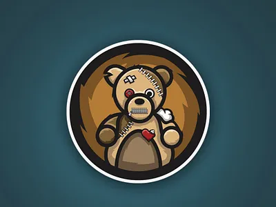 Brown Primary Insta bears brand branding broken design esports esports logo for sale icon illustration logo mascot mascot design mascot logo sports sports logo teddy bear teddybear