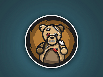 Brown Primary Insta bears brand branding broken design esports esports logo for sale icon illustration logo mascot mascot design mascot logo sports sports logo teddy bear teddybear