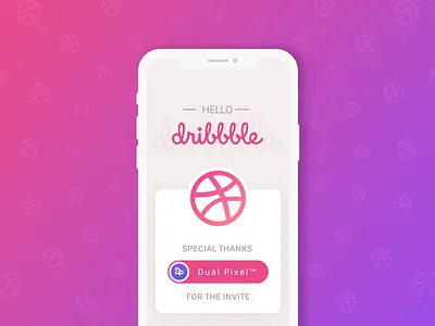 Hello Dribbble! design hello dribbble mobile sketch ui ux