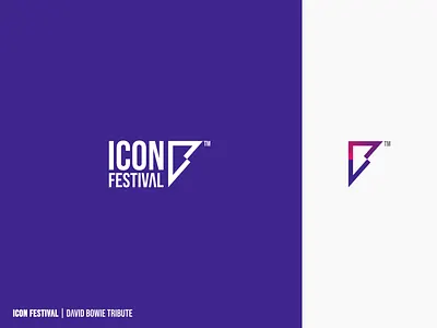Music Festival Logo Design david bowie festival logo logo design logotype music festival