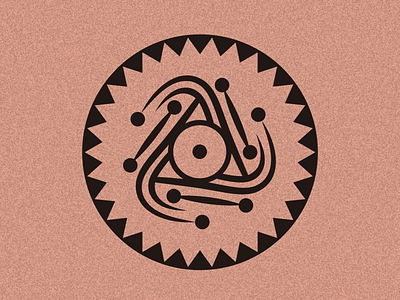 Mysterious Pottery Pattern branding icon logo 中国风 古典图案 彩陶