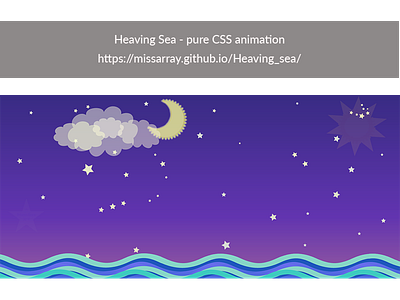 Screenshot Sea Animation animation css