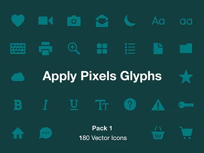 Apply Pixels Glyphs apply pixels heart icon set icons icons pack illustrator ios nav bar photoshop psd settings sketch svg tab bar