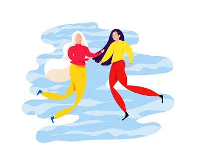 Women And Clouds clouds friends girls women