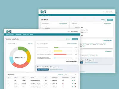 Tractivity Web App Design clean dashboard design healthcare app icons responsive typography ui user experience user inteface user interface design web app ui web application