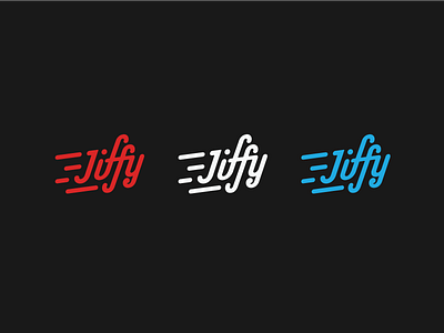 Jiffy branding design identity logo typography