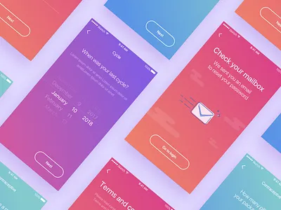 Celbrea cards app card design development fitness health portfolio typography ui ux ux ui work