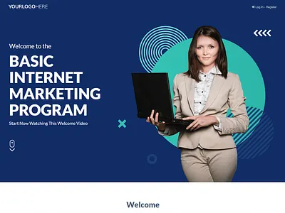 Marketing Digital - Landing page adobe xd animation app branding brasil design digital flat icon illustration illustrator logo popup typography ui ux web web design website wordpress