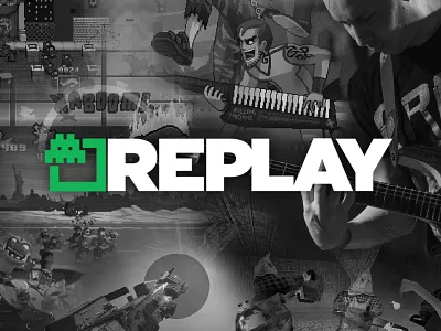 REPLAY typogaphy web design