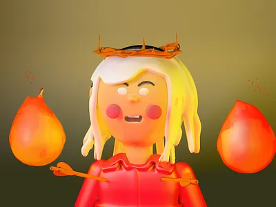 Sabrina 3d 3dmodel bruja c4d cinema 4d illustration magia magic octane render sabrina sabrina spellman spellman texture