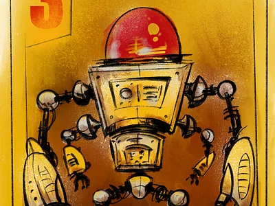 Robot Sketch sketch robot doodle