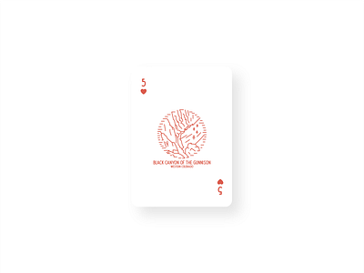 Black Canyon Of The Gunnison Vintage Card Design black canyon black canyon of the gunnison canyon card design gunnison vintage