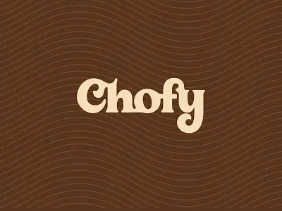 Chofy brand identity chocolate bar chocolate brand food and beverage lettering logo logo design logos logotype visual identity