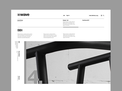wave design ui ui ux ux website