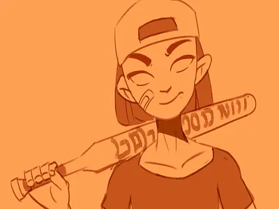 gril design illustration