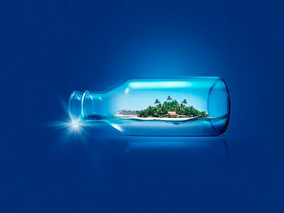 Bottle retouch