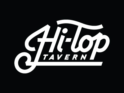 Hi-Top Tavern brand design brand identity identity logo logotype typography