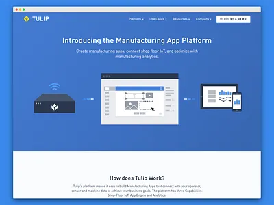 Tulip Website - Platform front end front end development frontend responsive responsive web design responsive website ui ux web web developer website websites